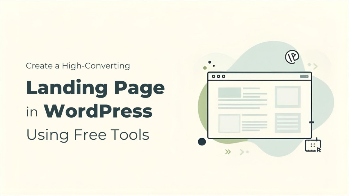 Geometric Article Header for Landing Pages