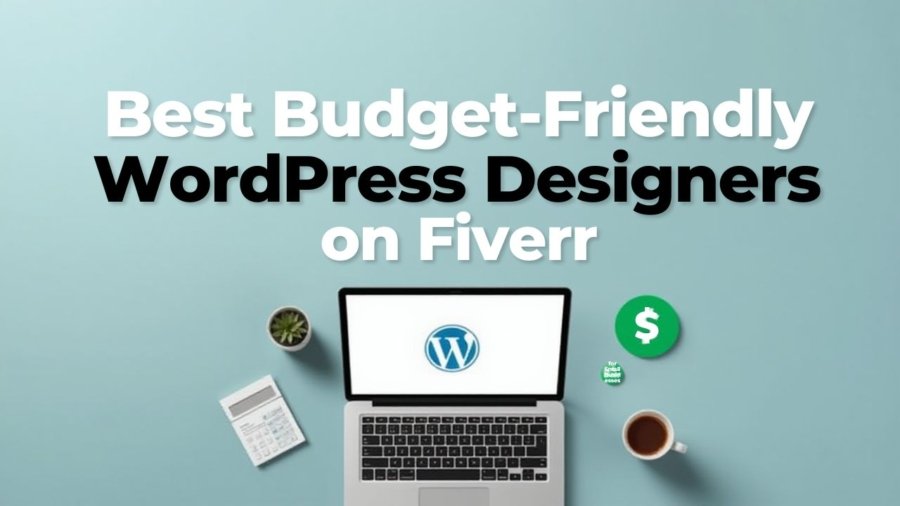 Vibrant YouTube Thumbnail with Digital Workspace